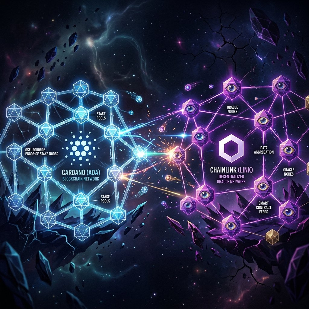 Cardano vs Chainlink oracle wars | Digital Blockchains