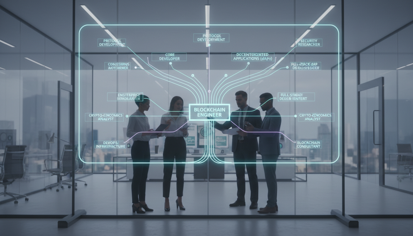 Career Paths and Specializations - blockchain engineer | Digital Blockchains