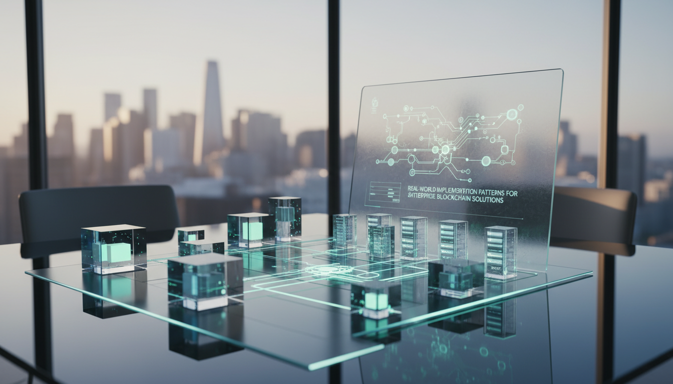 Real-World Implementation Patterns - enterprise blockchain solutions | Digital Blockchains
