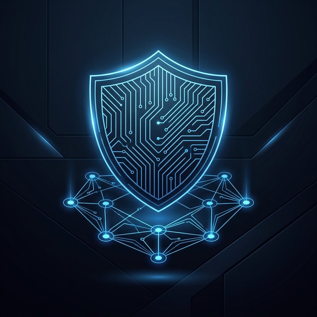 Lightweight blockchain cybersecurity shield protecting network nodes