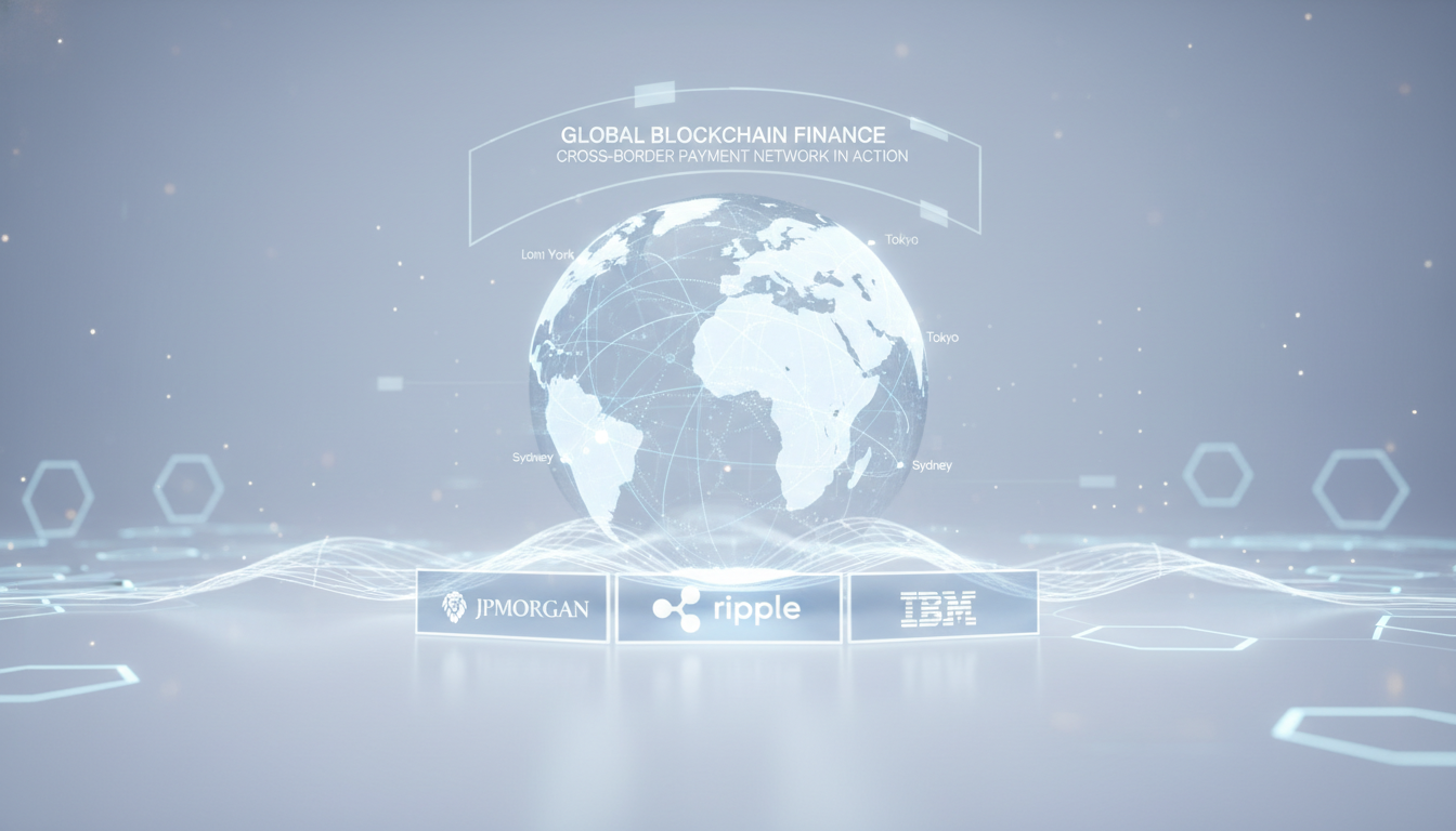 Ripple's Cross-Border Payment Network: RippleNet in Action - global blockchain finance case studies jpmorgan ripple ibm | Digital Blockchains