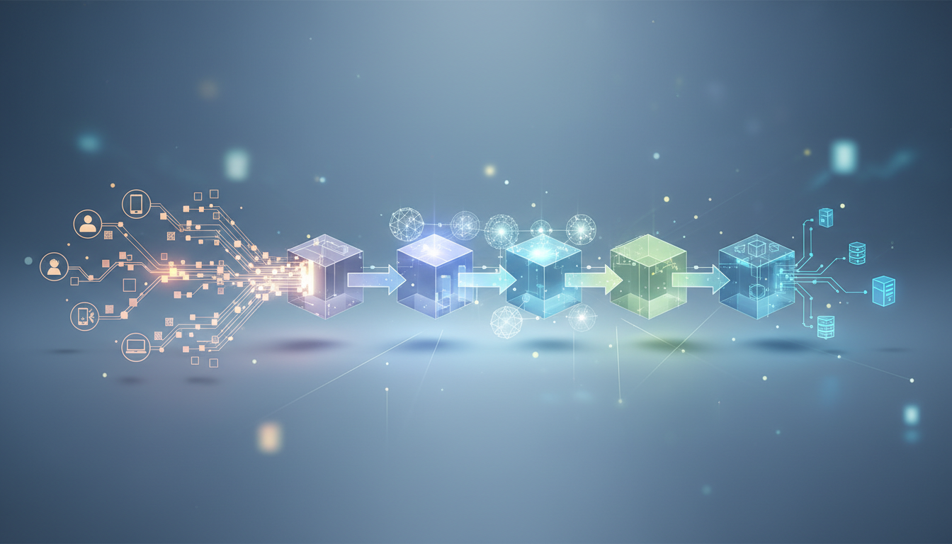 How Transactions Flow Through the Network - what is blockchain and how does it work | Digital Blockchains