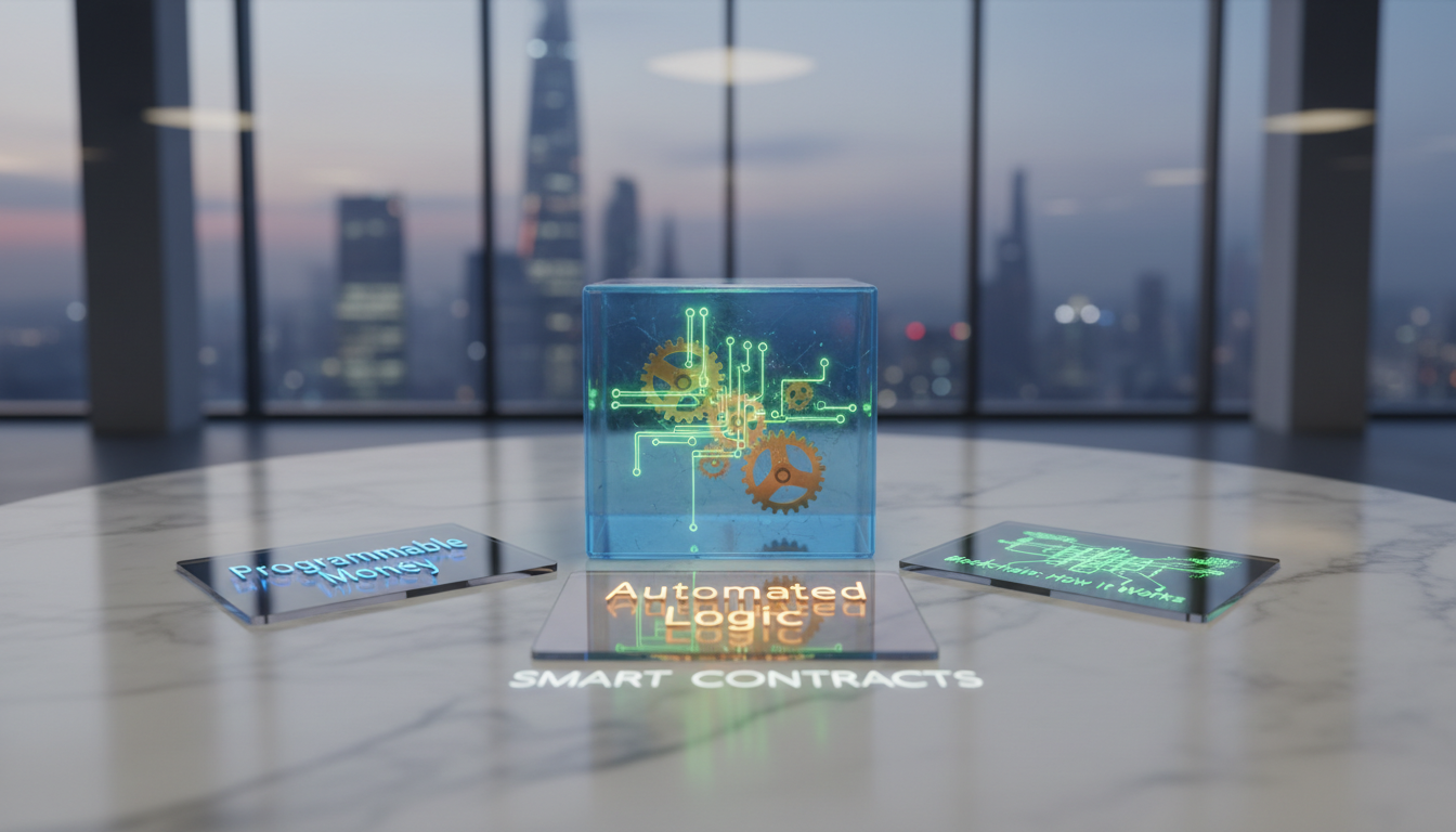 Smart Contracts: Programmable Money and Automated Logic - what is blockchain and how does it work | Digital Blockchains