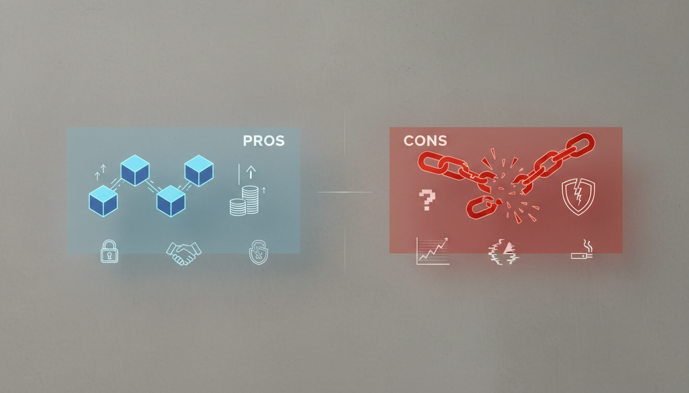 Pros and Cons - ads blockchain | Digital Blockchains