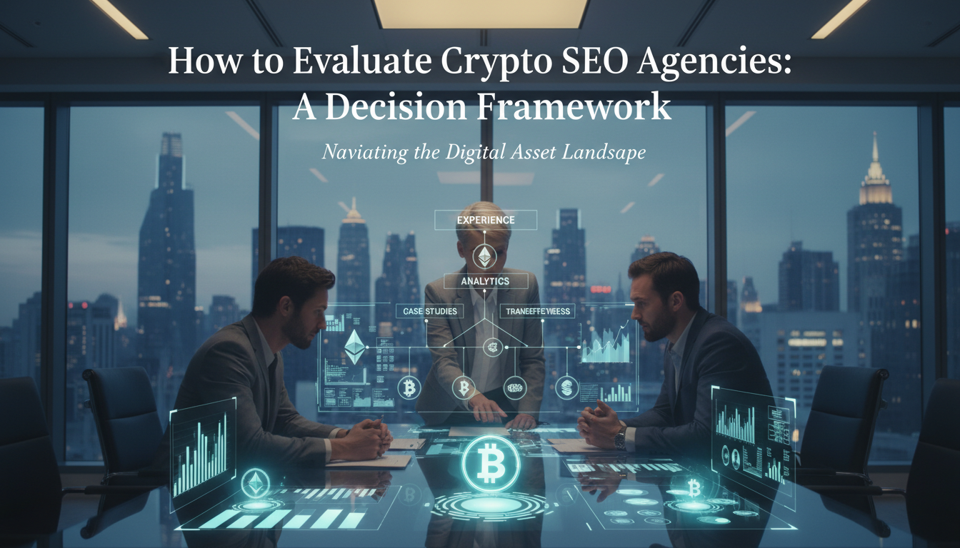 How to Evaluate Crypto SEO Agencies: A Decision Framework - best crypto seo agencies | Digital Blockchains