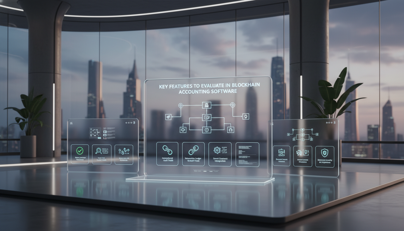 Key Features to Evaluate in Blockchain Accounting Software - blockchain accounting software | Digital Blockchains