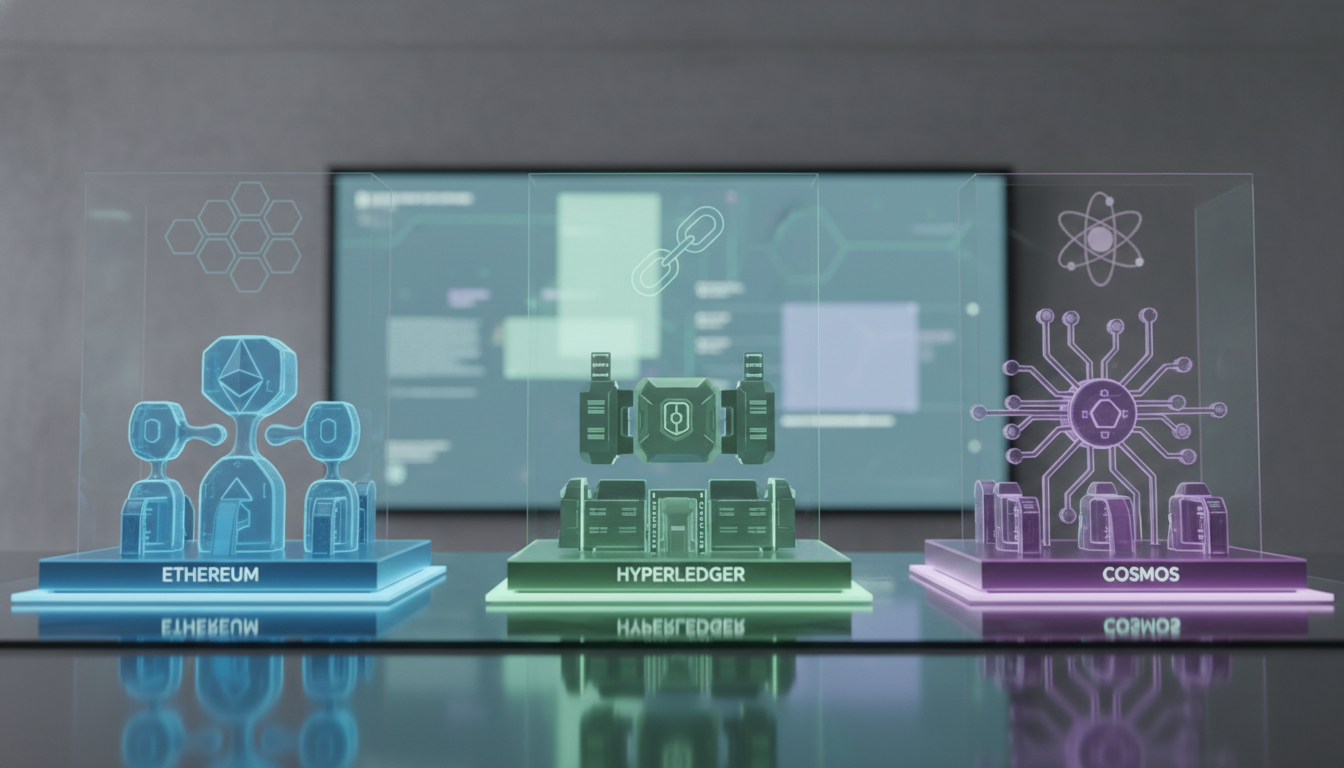 Blockchain Platform Comparison: Ethereum vs. Hyperledger vs. Cosmos - blockchain app development companies | Digital Blockchains