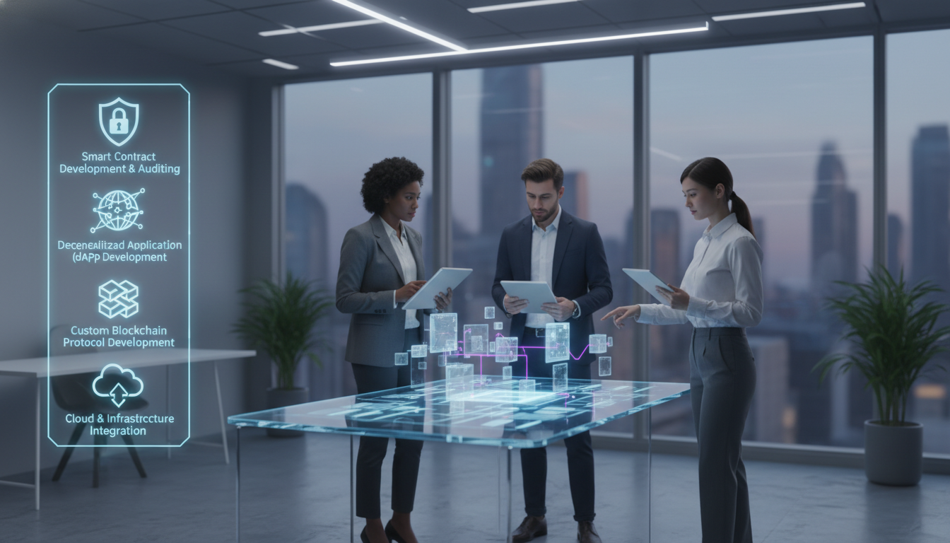 Key Services Offered by Top Blockchain Development Firms - blockchain app development companies | Digital Blockchains