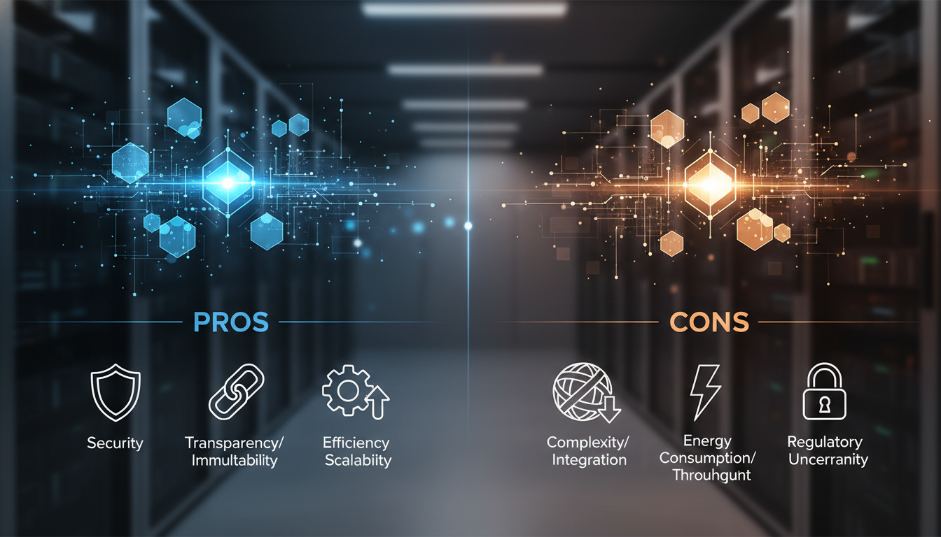 Pros and Cons of Blockchain Applications Development - blockchain applications development | Digital Blockchains