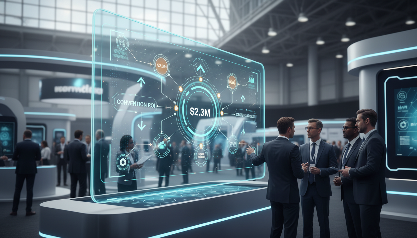 The $2.3M Convention ROI Framework ,  blockchain convention center trade show booth guide by Digital Blockchains