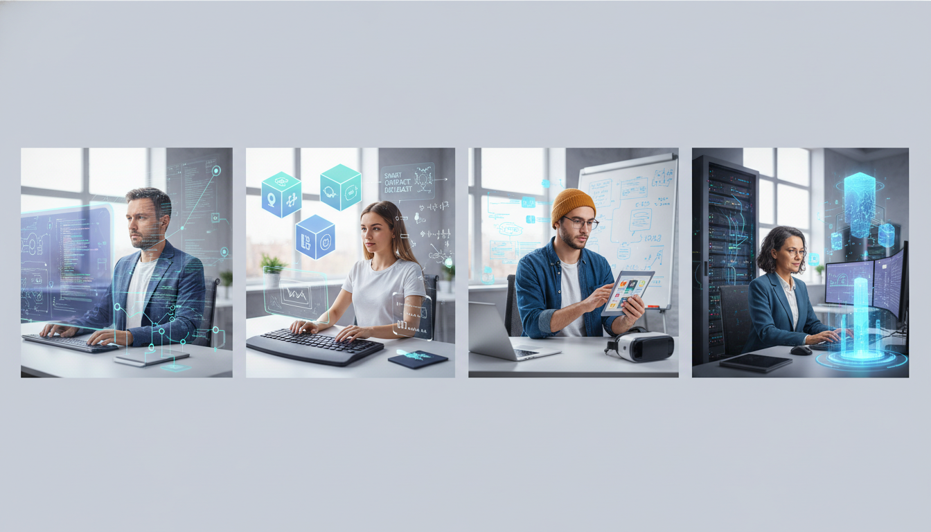 Types of Blockchain Developers - blockchain developer | Digital Blockchains