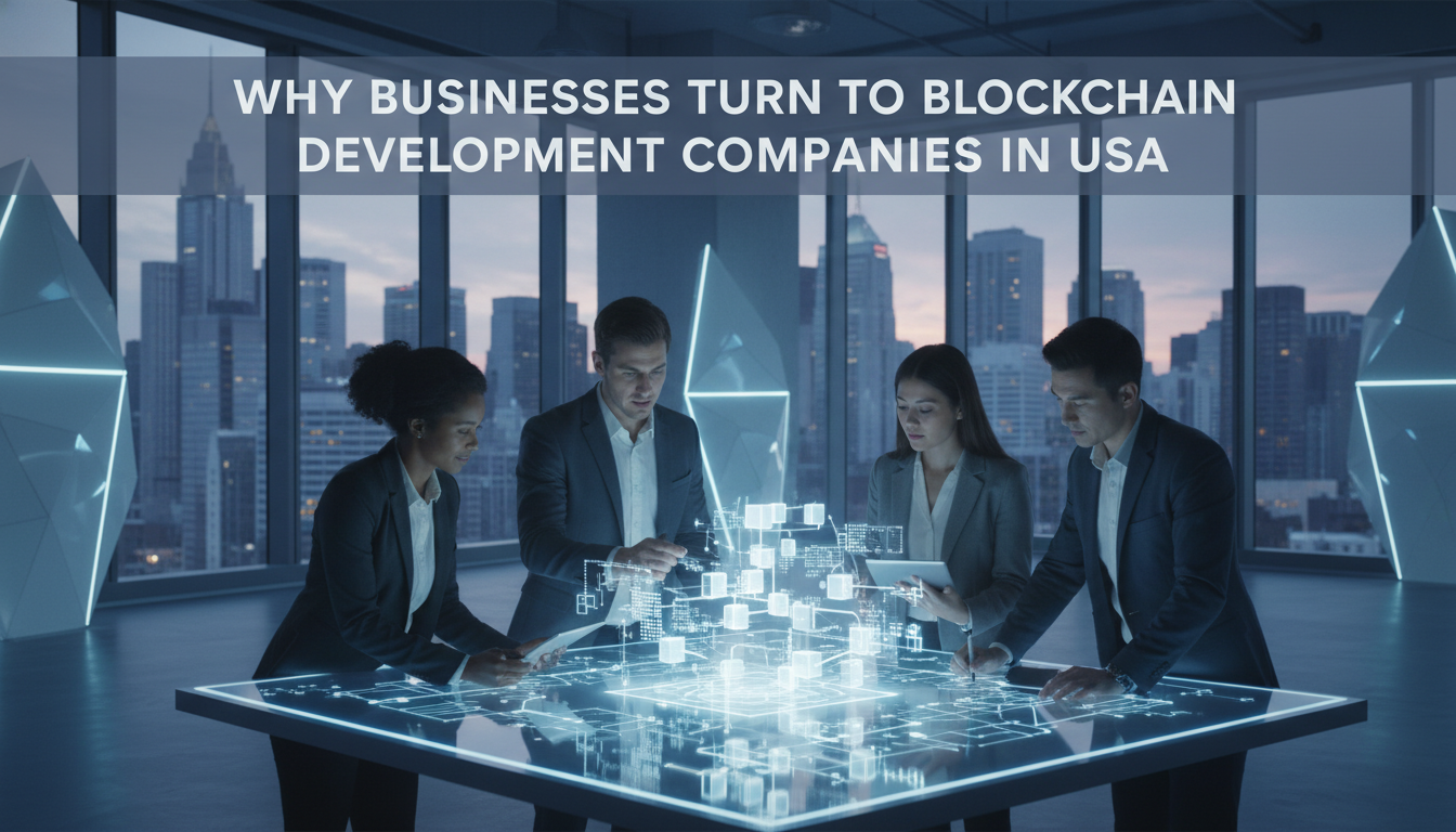 Why Businesses Turn to Blockchain Development Companies in USA - blockchain development companies in usa | Digital Blockchains