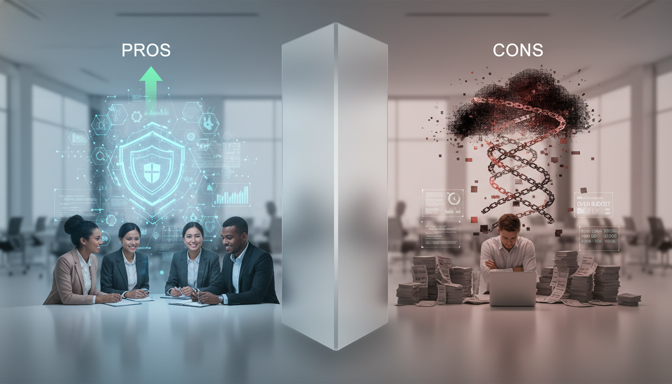 Pros and Cons of Hiring Blockchain Development Service Providers - blockchain development service providers | Digital Blockchains