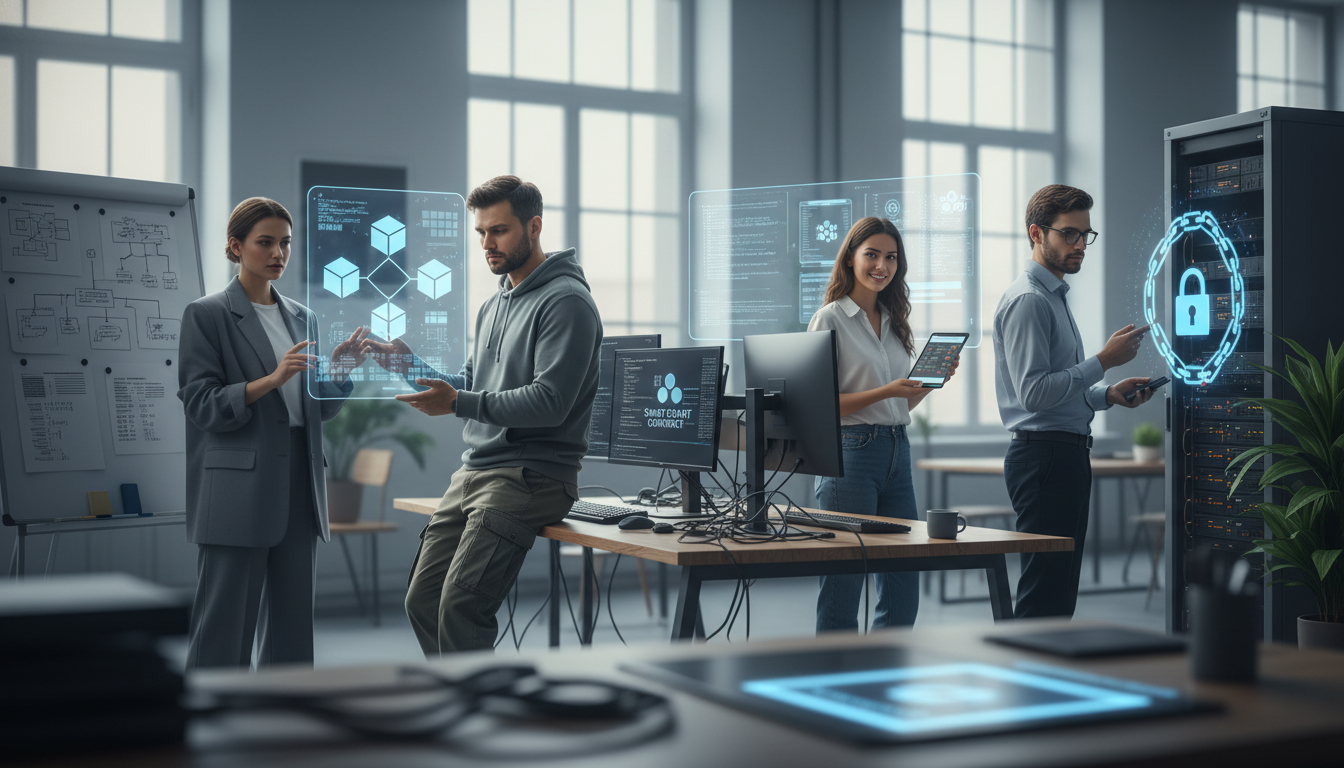 Types of Blockchain Developers - blockchain development | Digital Blockchains