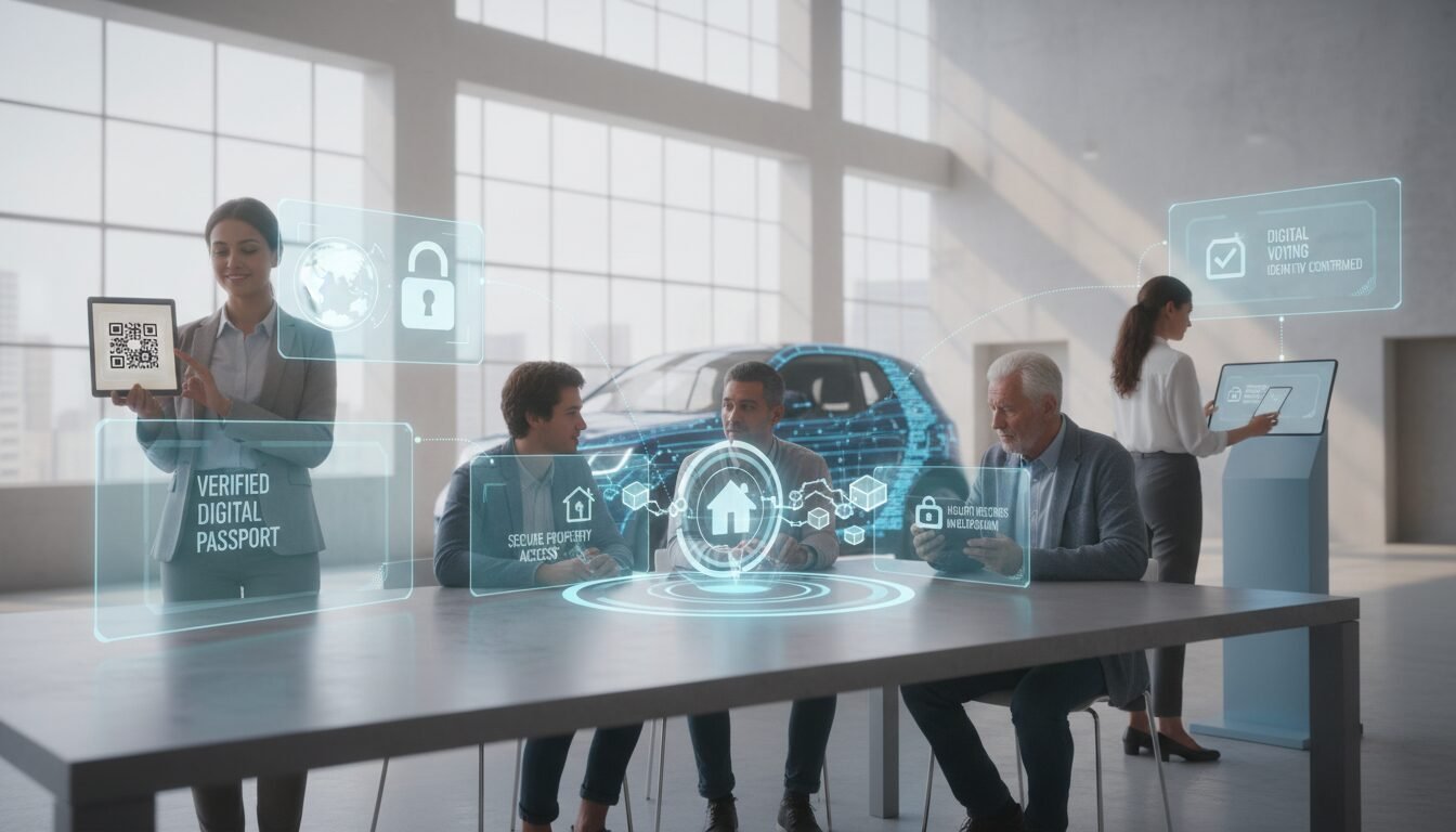 Real-World Use Cases - blockchain digital identity | Digital Blockchains