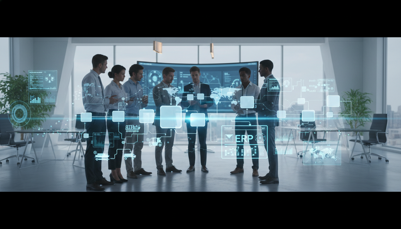 Blockchain ERP in Supply Chain Management - blockchain erp | Digital Blockchains