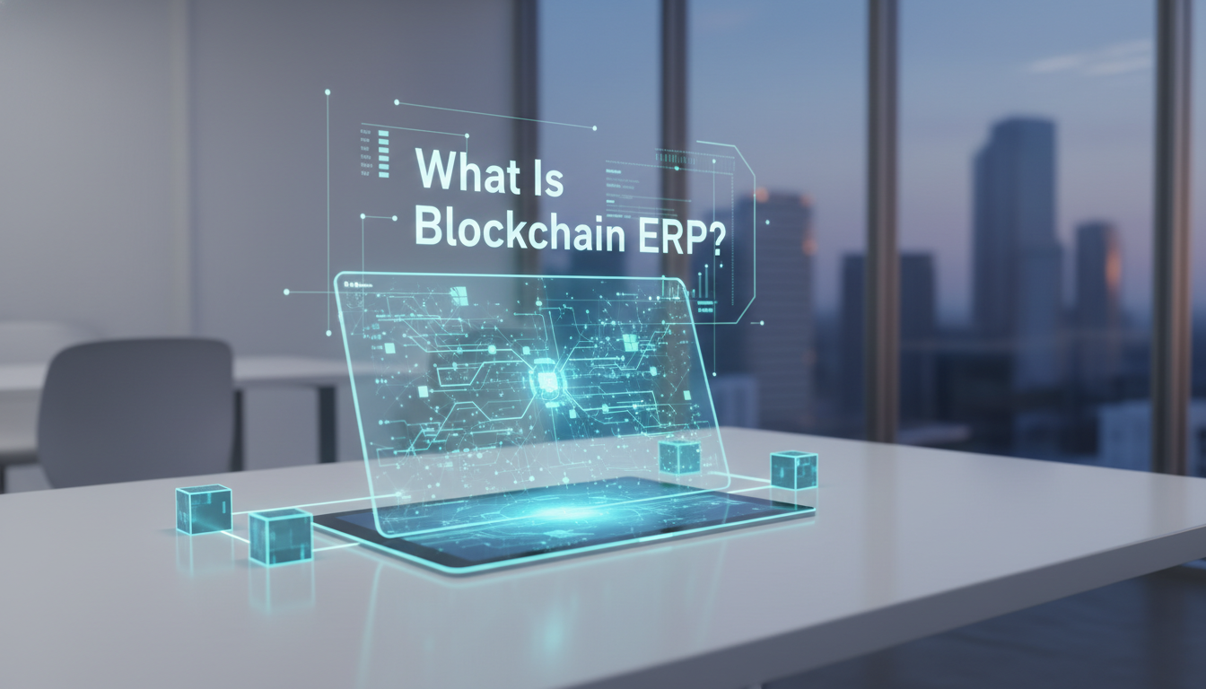 What Is Blockchain ERP? - blockchain erp | Digital Blockchains
