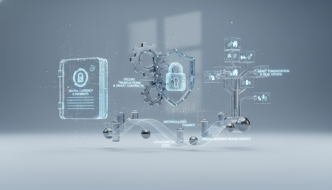 Use Cases of Blockchain in Finance - blockchain in finance | Digital Blockchains