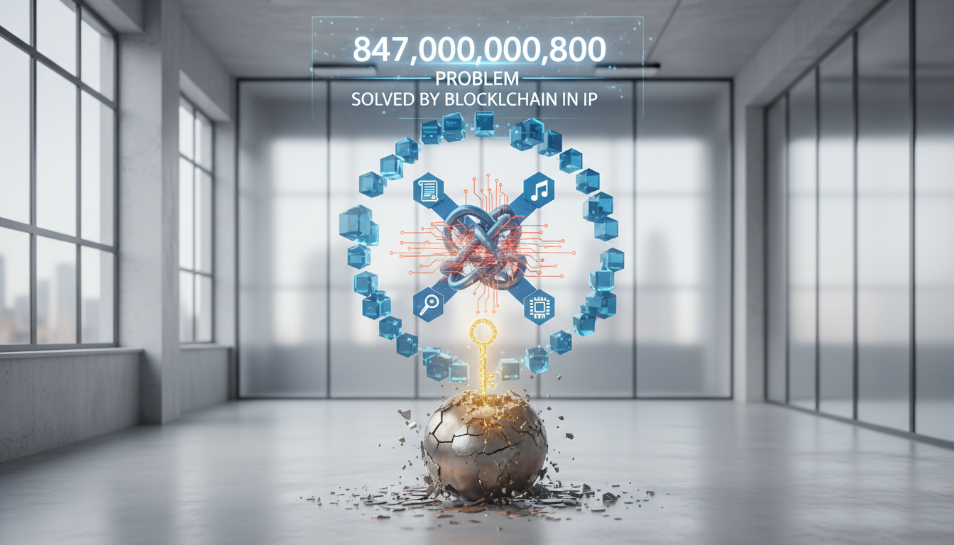 The $847 Billion Problem Blockchain Solves in IP - blockchain in intellectual property | Digital Blockchains