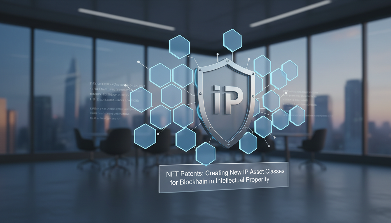 NFT Patents: Creating New IP Asset Classes ,  blockchain in intellectual property guide by Digital Blockchains