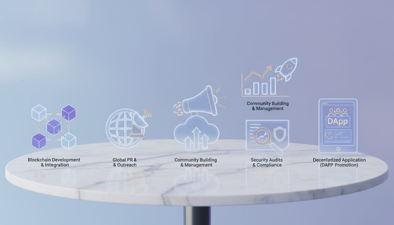 Key Services Provided by Blockchain Marketing Agencies - blockchain marketing agency | Digital Blockchains