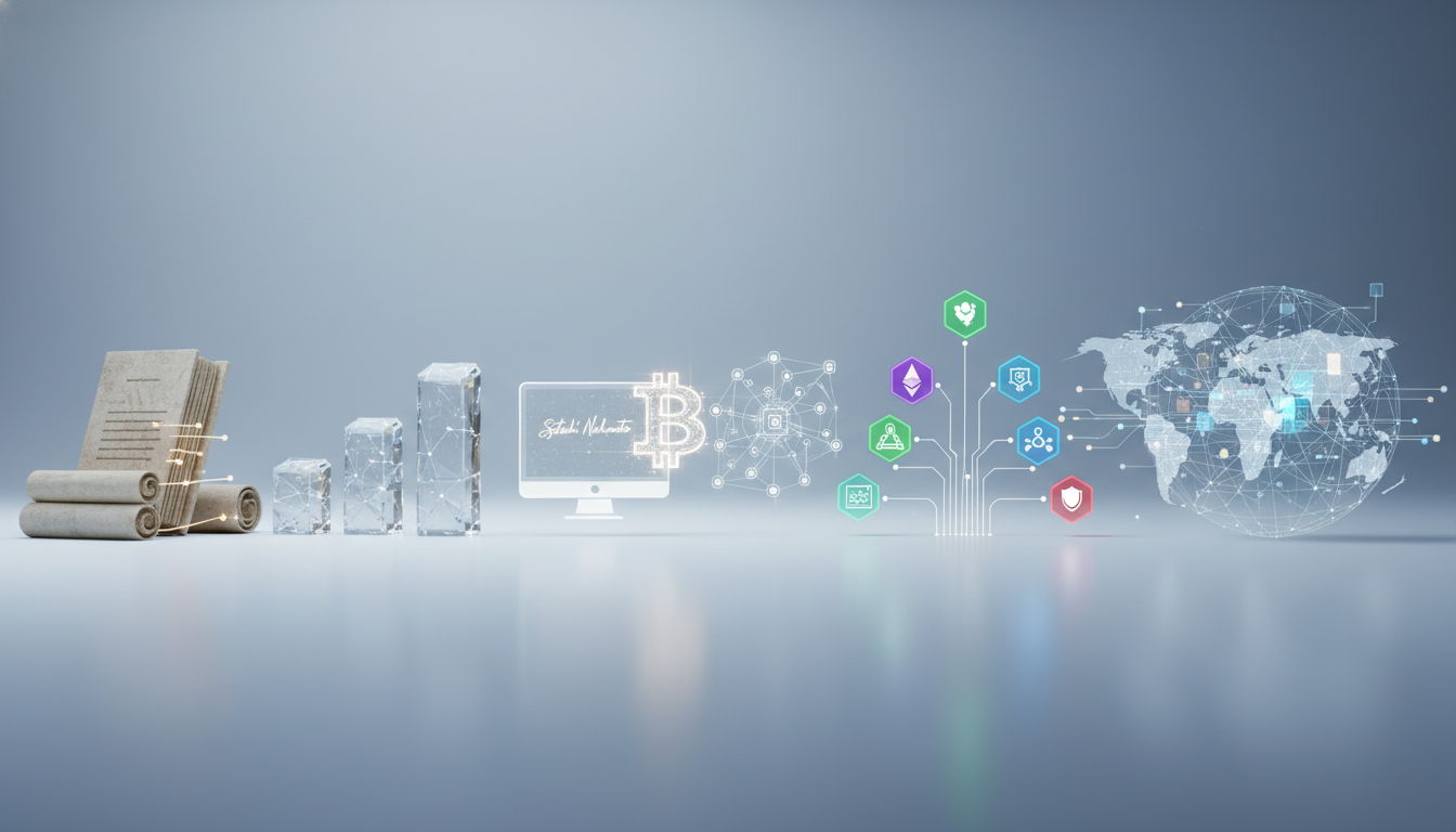 The History and Evolution of Blockchain - blockchain meaning | Digital Blockchains