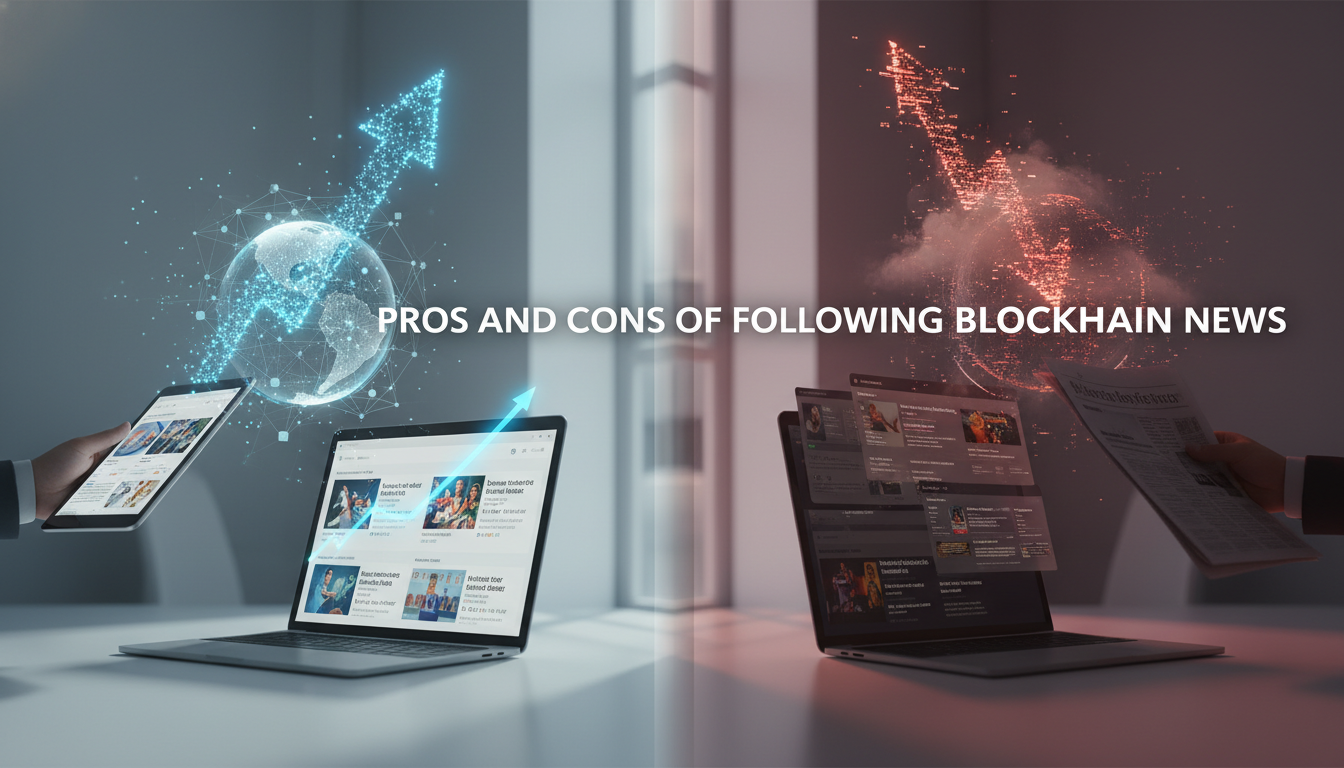 Pros and Cons of Following Blockchain News - blockchain news | Digital Blockchains