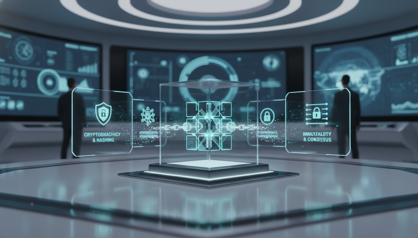 How Blockchain Security Works: Core Principles - blockchain security | Digital Blockchains