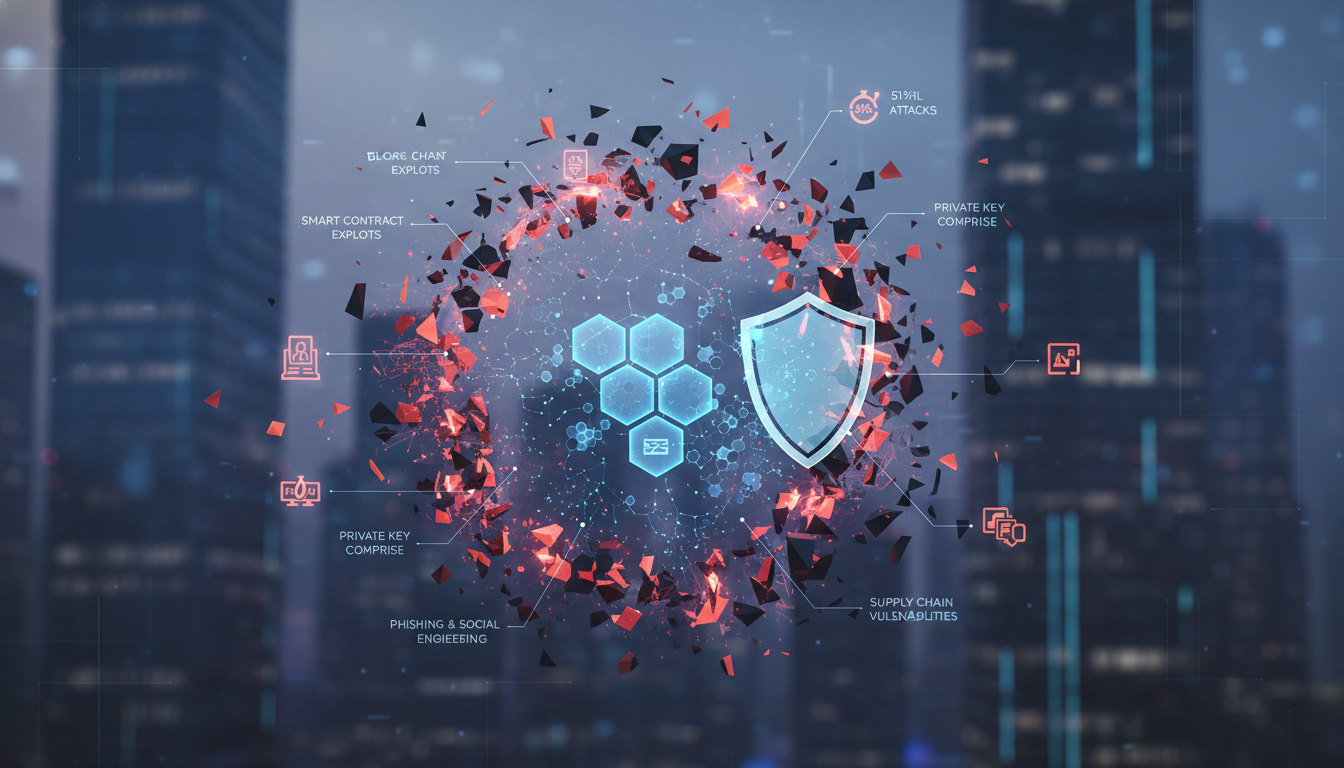 The Blockchain Security Threat Landscape - blockchain security | Digital Blockchains