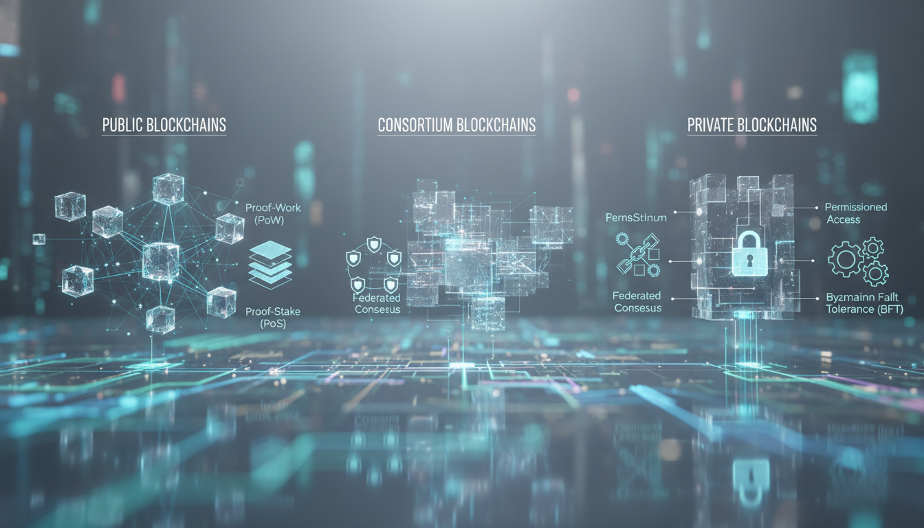 Types of Blockchain Networks and Their Security Models - blockchain security | Digital Blockchains