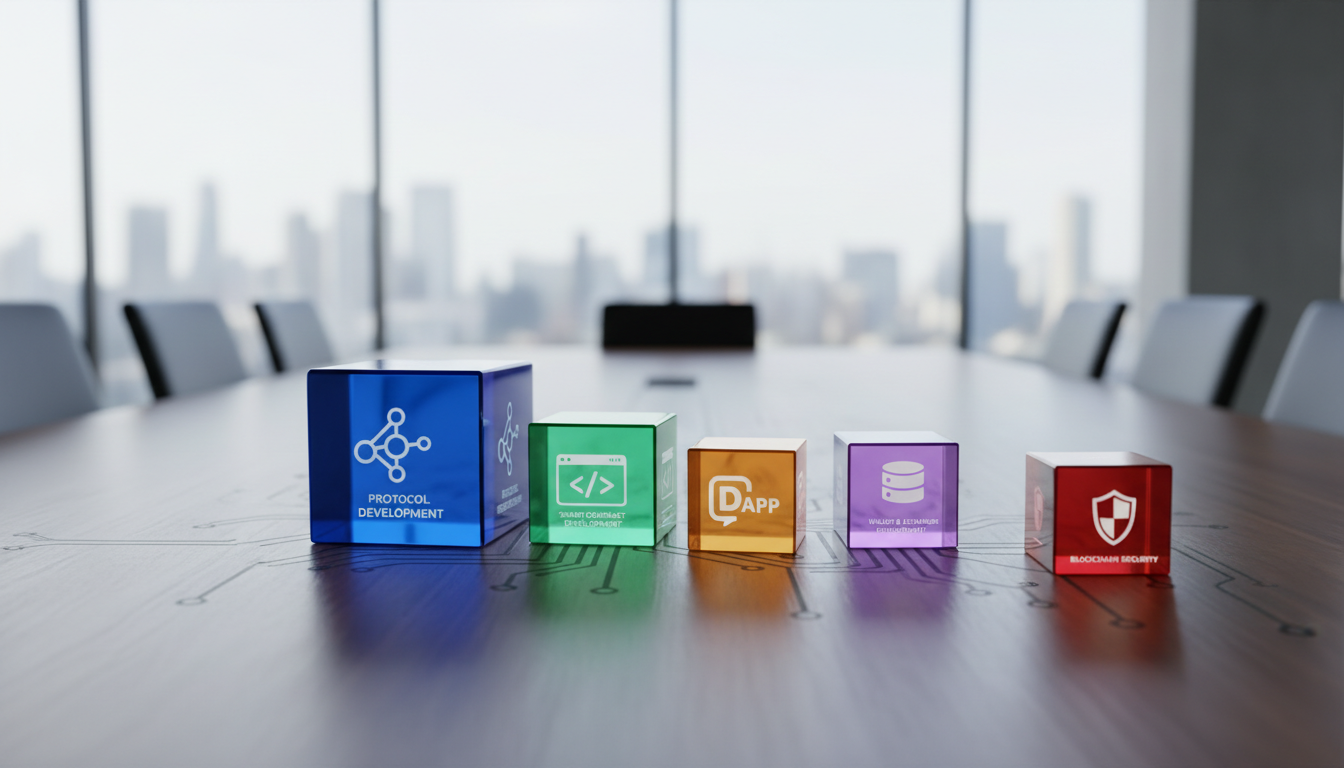 Core Types of Blockchain Development - blockchain software development | Digital Blockchains
