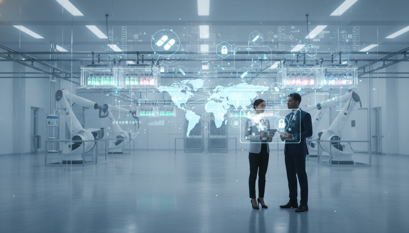 Revolutionizing the Pharmaceutical Supply Chain - blockchain tech healthcare industry | Digital Blockchains