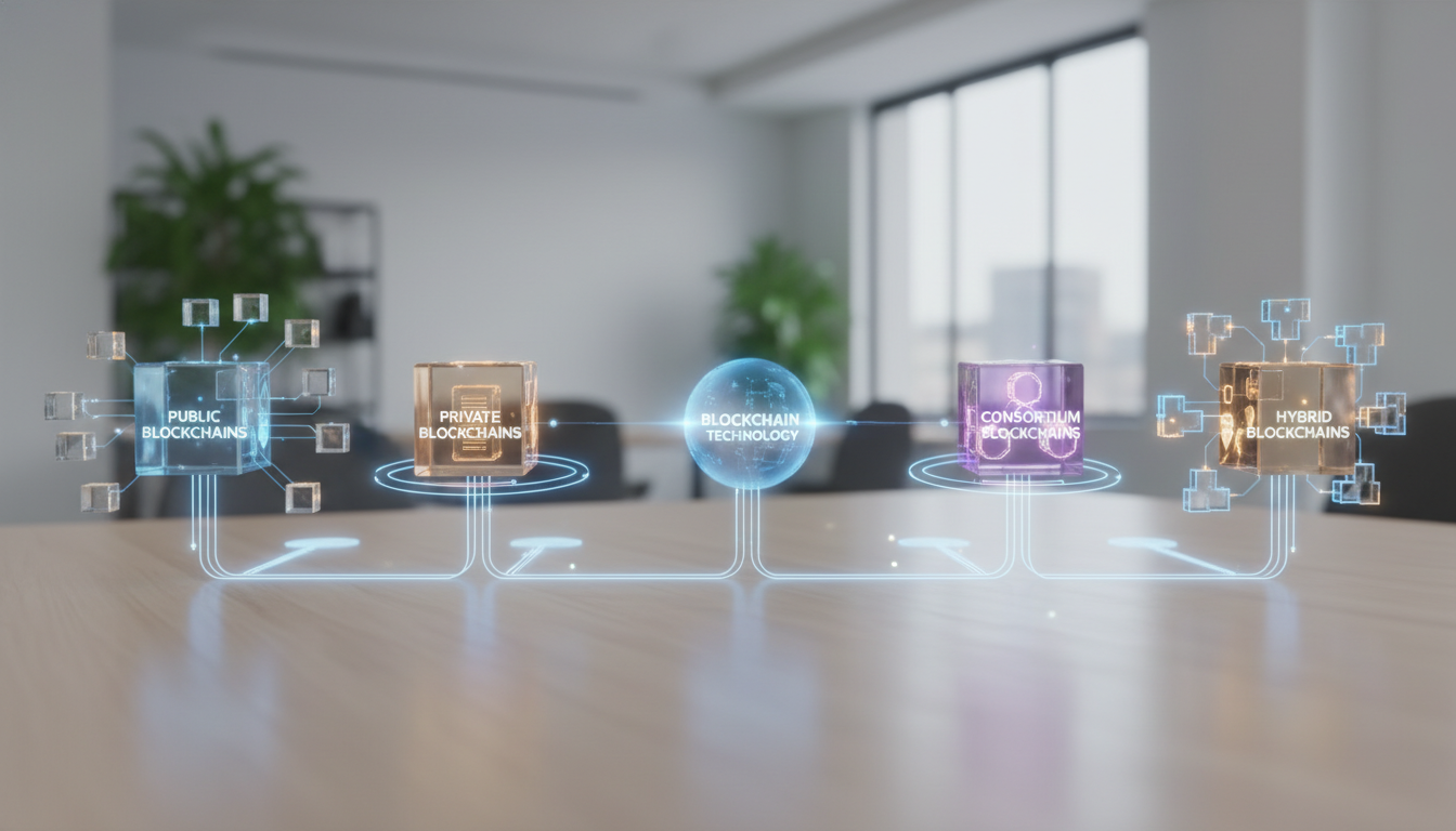 Types of Blockchain Networks - blockchain technology explained | Digital Blockchains