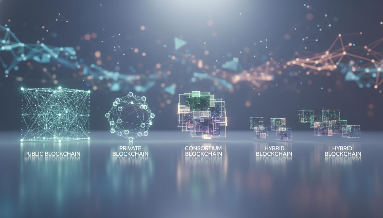 Types of Blockchain Networks - blockchain | Digital Blockchains