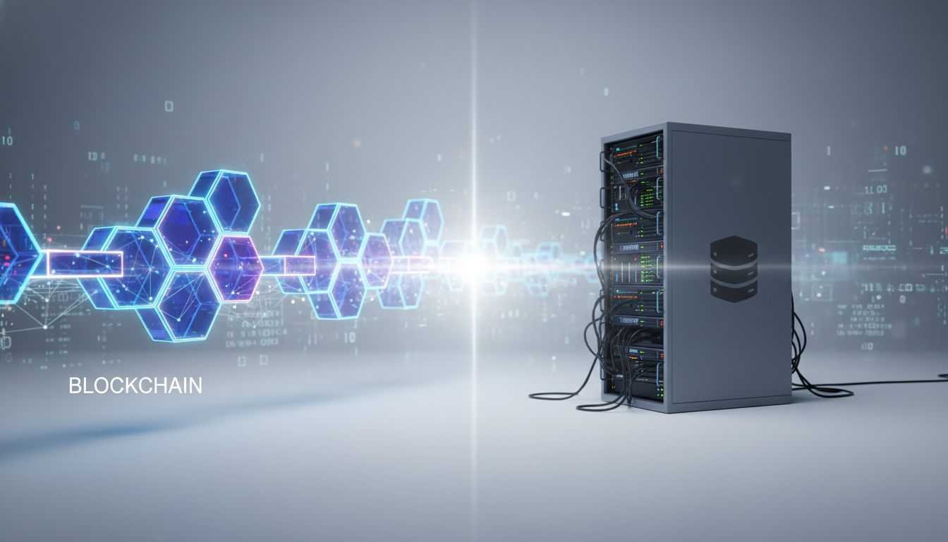Blockchain vs. Traditional Databases - blockchain what is it | Digital Blockchains