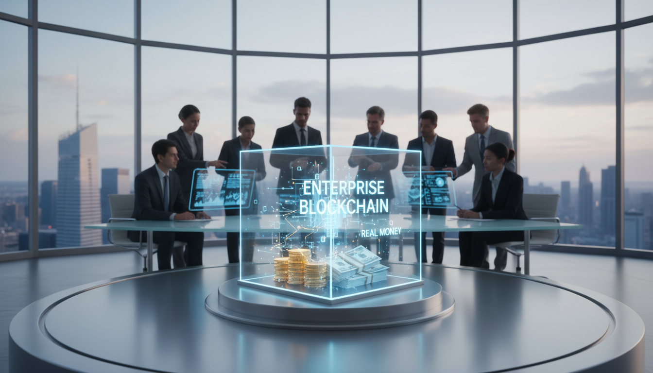 Enterprise Blockchain: Where the Real Money Lives , companies developing blockchain guide by Digital Blockchains