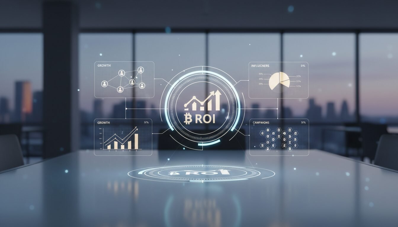 Tracking ROI in Crypto Campaigns - Crypto Influencer Marketing Guide | Digital Blockchains