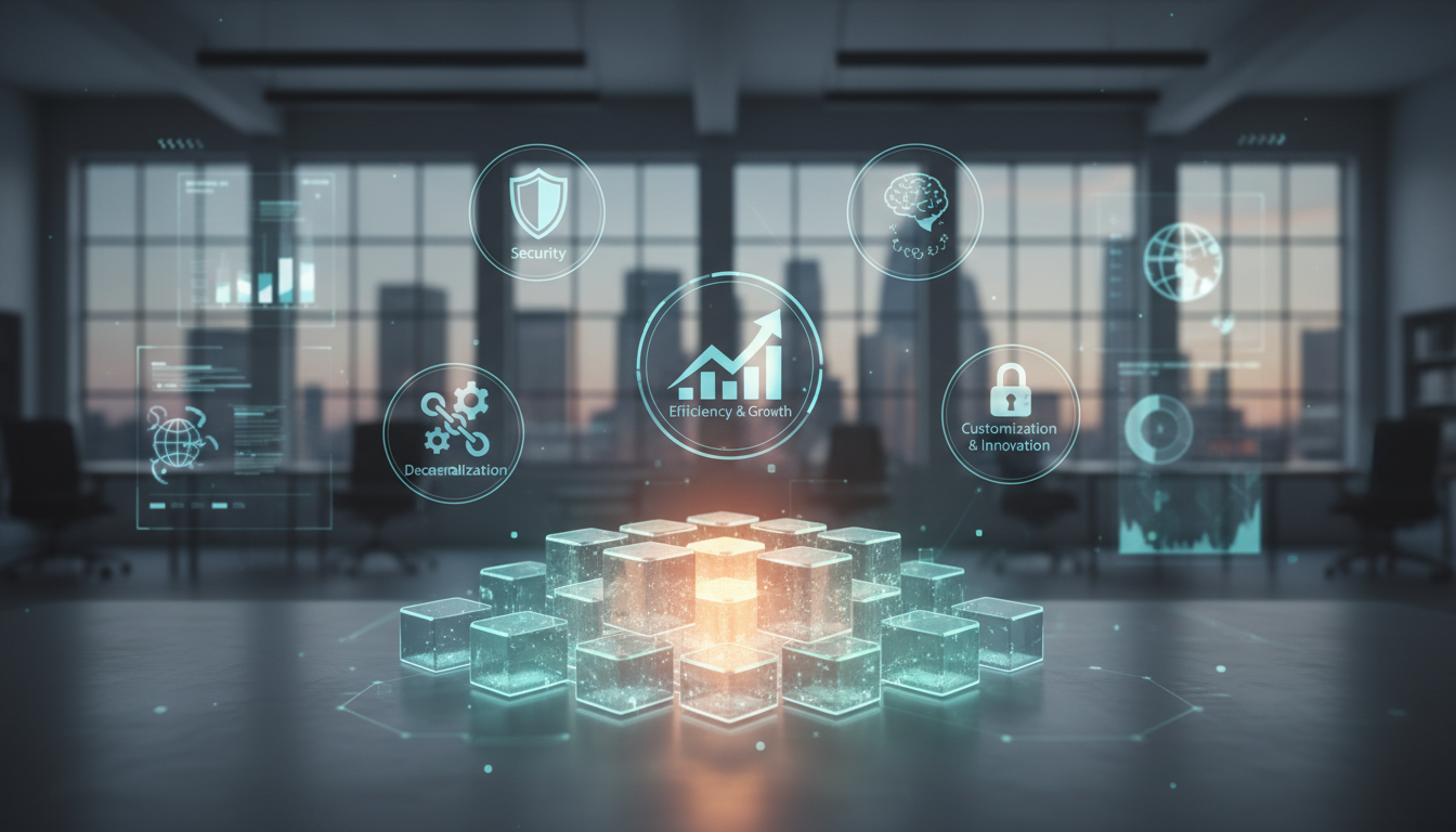 Benefits of Custom Blockchain App Development - custom blockchain app development | Digital Blockchains