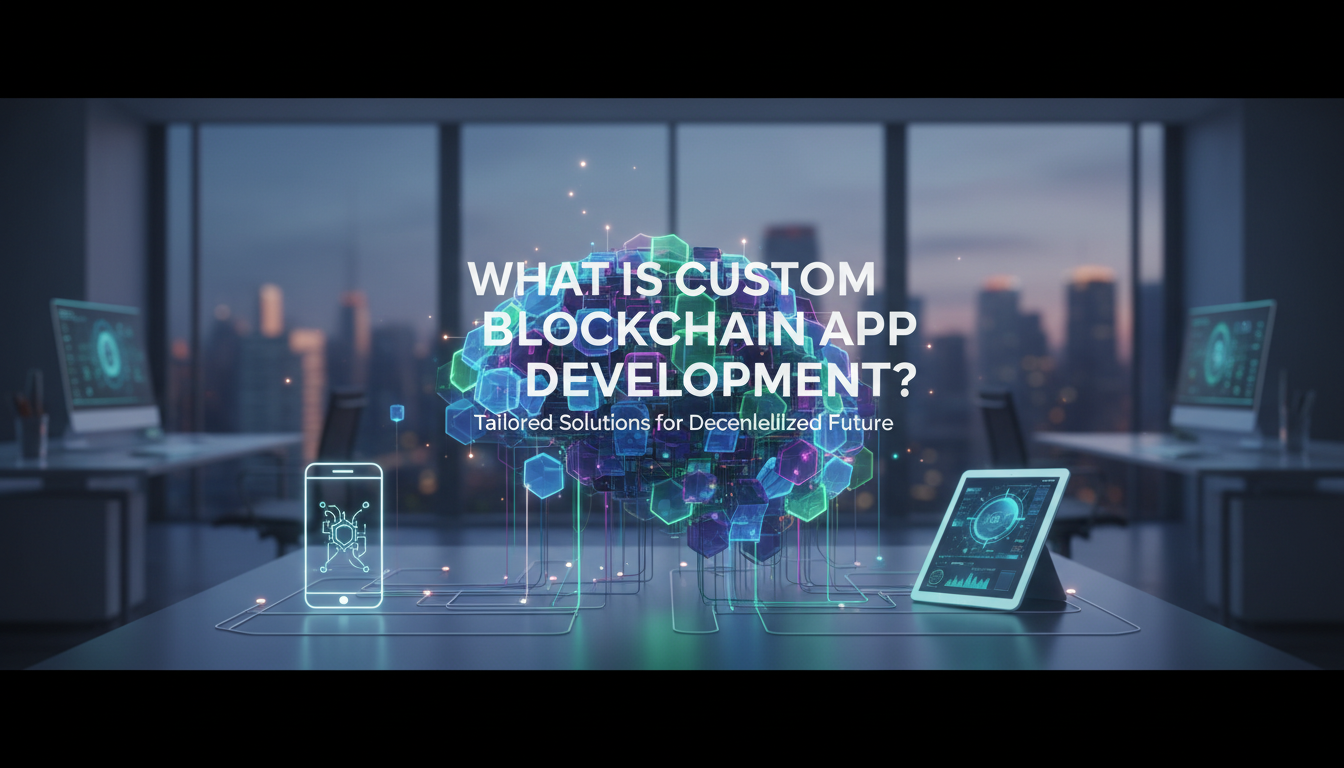 What Is Custom Blockchain App Development? - custom blockchain app development | Digital Blockchains