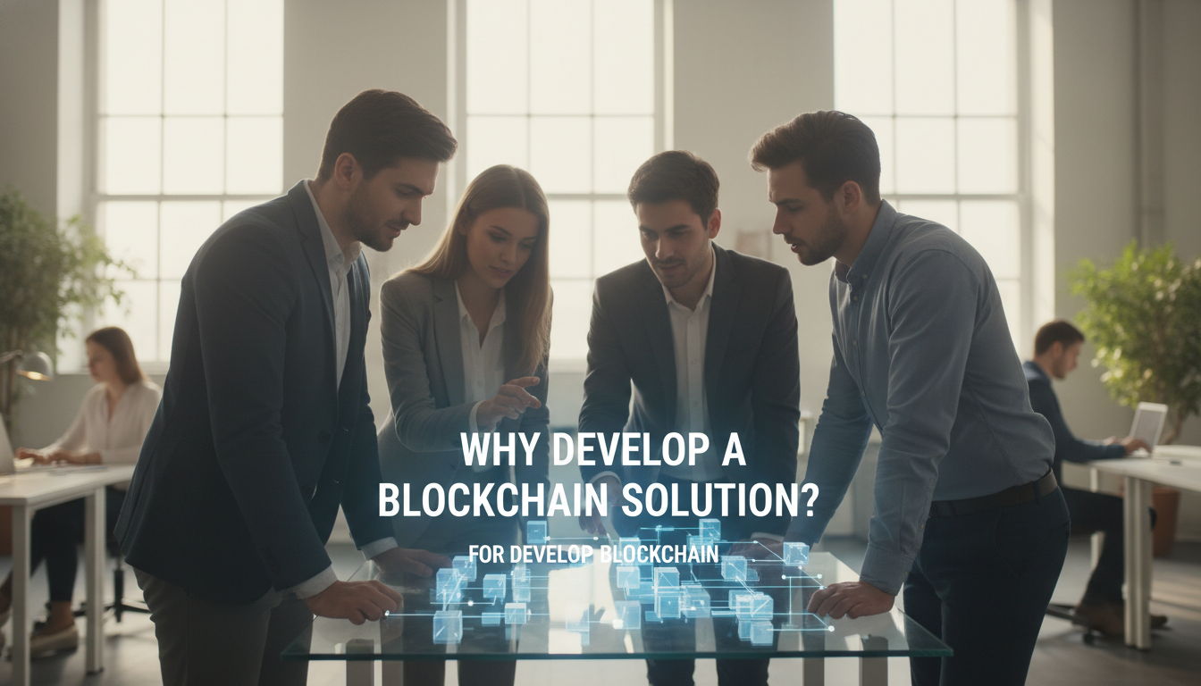 Why Develop a Blockchain Solution? - develop blockchain | Digital Blockchains