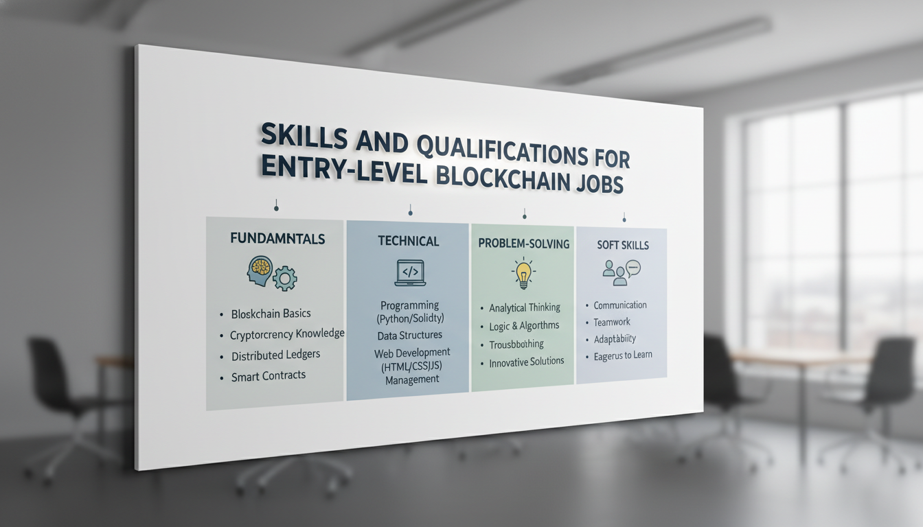 Skills and Qualifications for Entry Level Blockchain Jobs - entry level blockchain jobs | Digital Blockchains