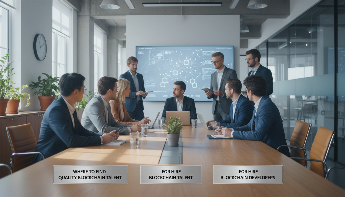 Where to Find Quality Blockchain Talent ,  hire blockchain developers guide by Digital Blockchains