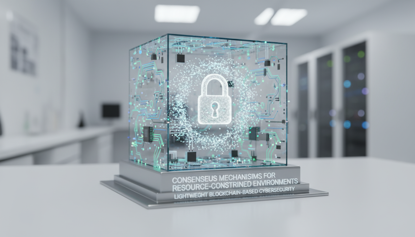 Consensus Mechanisms for Resource-Constrained Environments ,  lightweight blockchain-based cybersecurity guide by Digital Blockchains