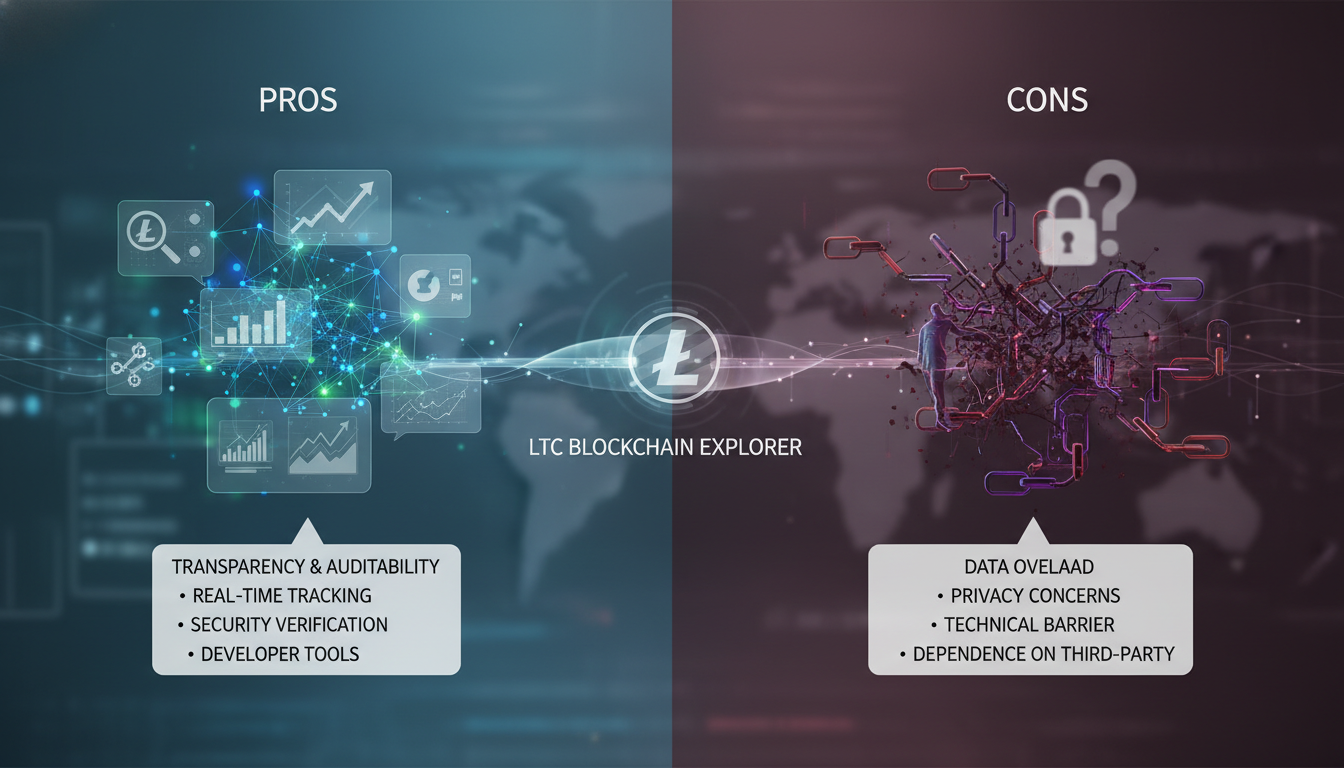 Pros and Cons of Using an LTC Blockchain Explorer - ltc blockchain explorer | Digital Blockchains