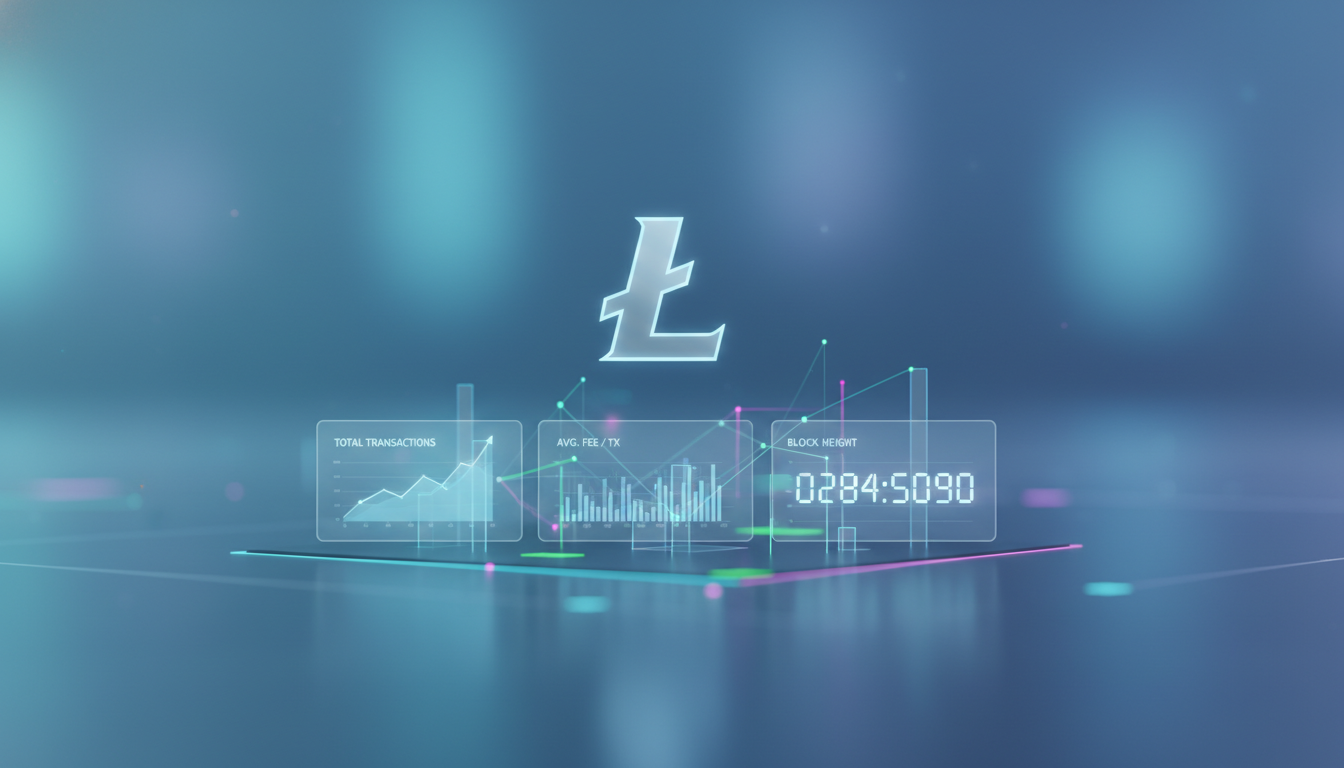 Transaction Metrics on the LTC Blockchain - ltc blockchain | Digital Blockchains