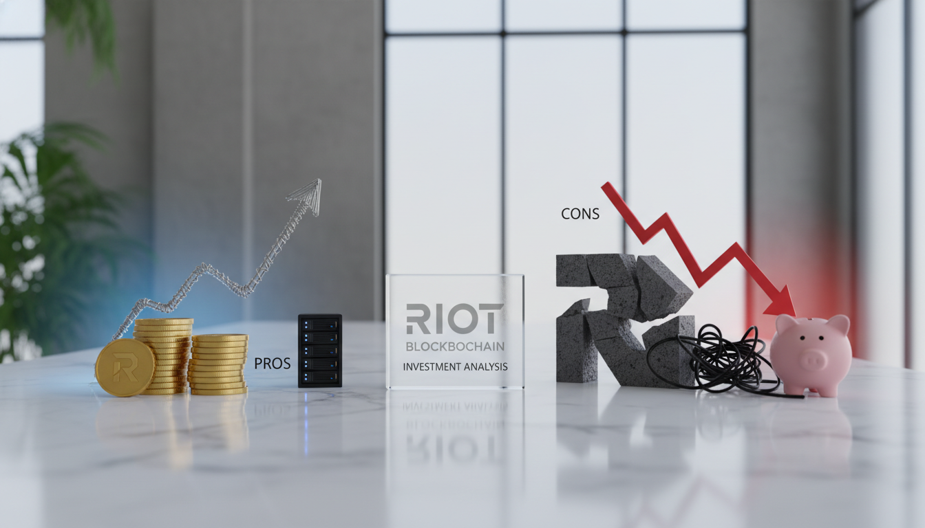 Pros and Cons of Investing in Riot Blockchain Stock - riot blockchain stock | Digital Blockchains