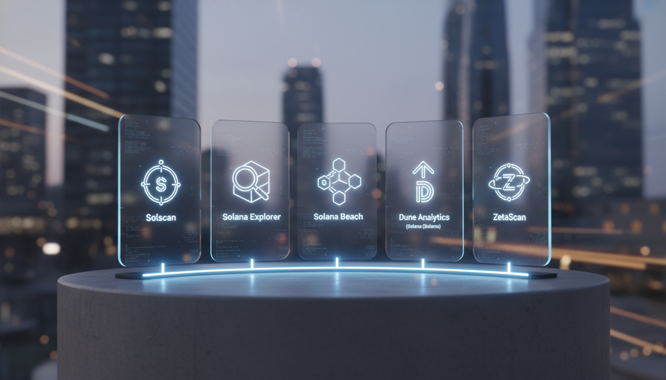 Top 5 Solana Blockchain Explorers for 2026 - solana blockchain explorer | Digital Blockchains