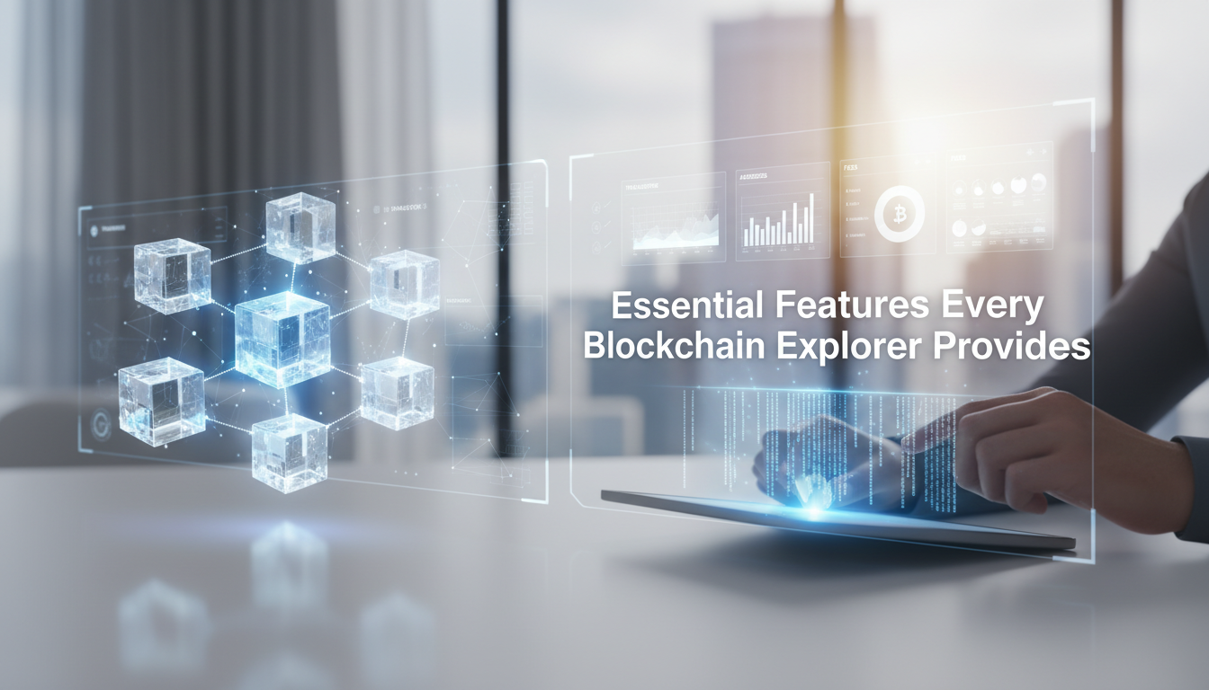 Essential Features Every Blockchain Explorer Provides ,  what is a blockchain explorer guide by Digital Blockchains