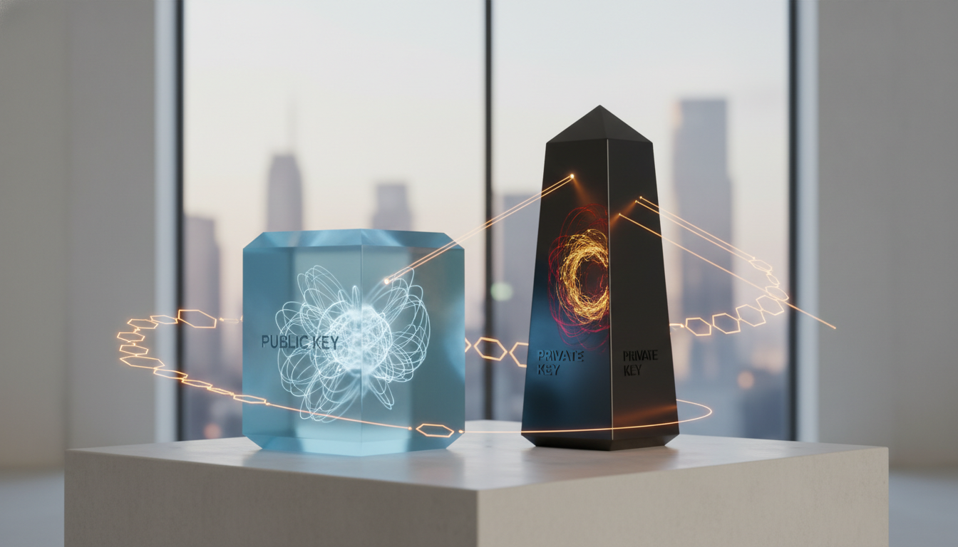 Public and Private Keys: The Foundation - what is a blockchain wallet | Digital Blockchains