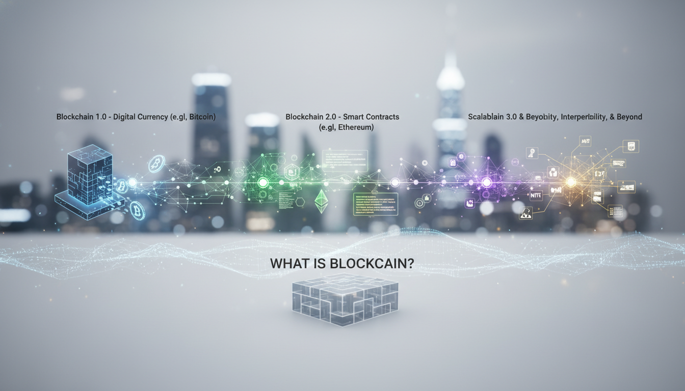 The Evolution of Blockchain Technology - what is blockchain | Digital Blockchains